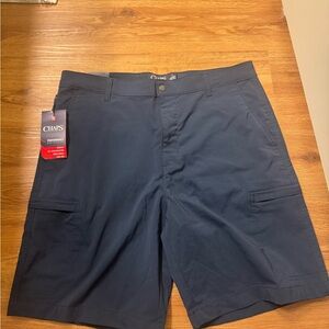 Chaps Men's Navy Cargo Shorts